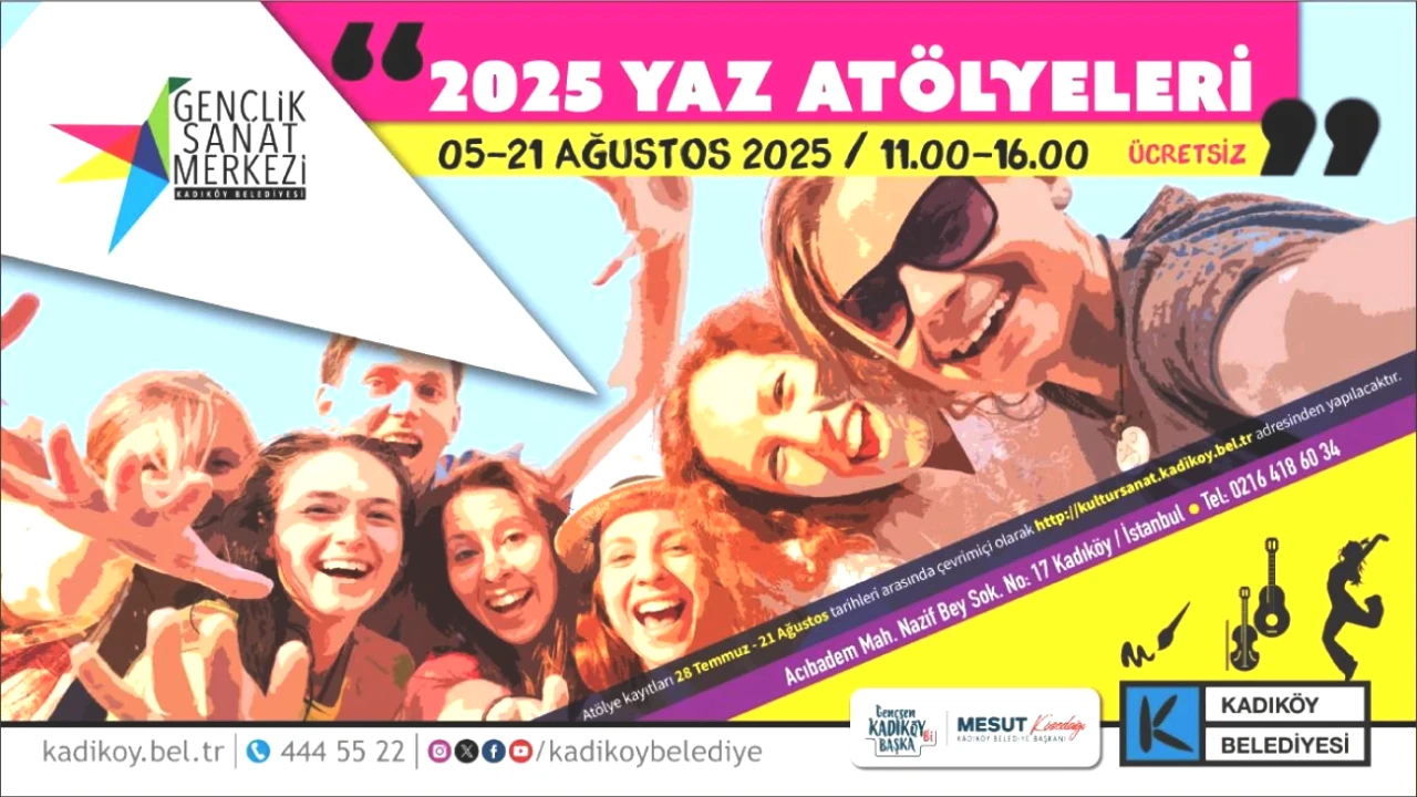 Kadıköy Belediyesi'nden Gençlere Yazma Sanatı Atölyeleri! Kaçırmayın!