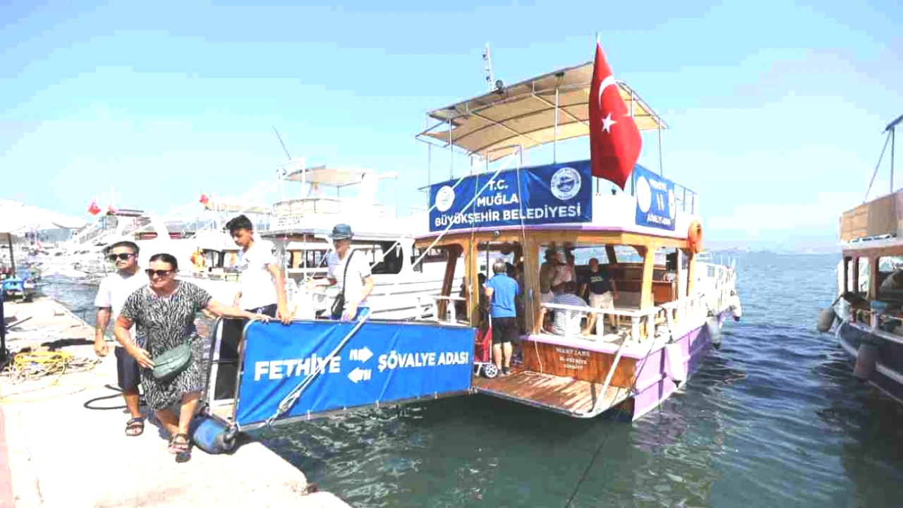 Fethiye-Şövalye Adası Arası Yolcu Motoru Seferleri Başladı! Kaçırmayın!